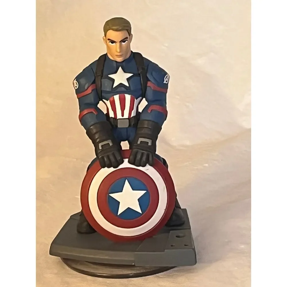 Disney Infinity Marvel lot of  3 - Vision, Captain America, Gamora